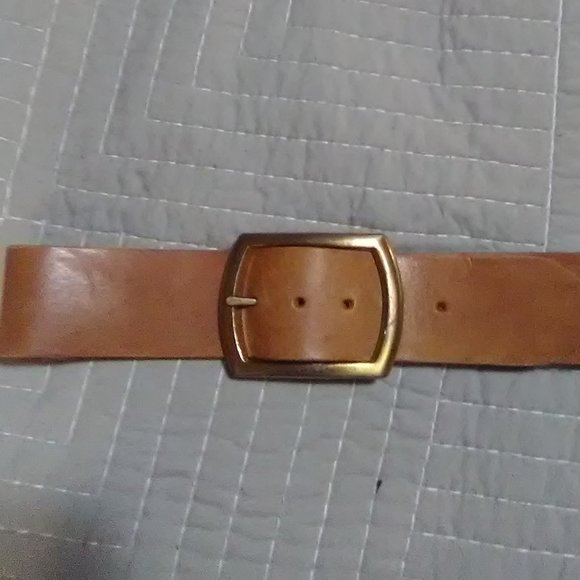 Vintage WOMEN LEATHER BELT BY DESIGNER SHELDON - Picture 9 of 14